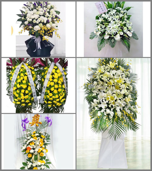福建三明建宁县黄埠乡大余村白事花篮预定